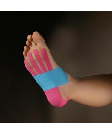 Kinesio Pre-Cut Neck Tape for Pain Relief | International Shipping Available - Buy Online on GoSupps.com