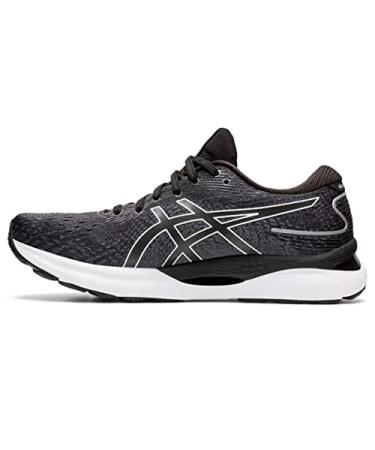 ASICS Men's Gel-Nimbus 24 Running Shoes 11 Black/White