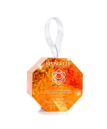 Spongelle Body & Soul Detox Buffer Sacral Chakra - Luxurious Jasmine Stars | International Shipping Available - Buy Online on GoSupps.com