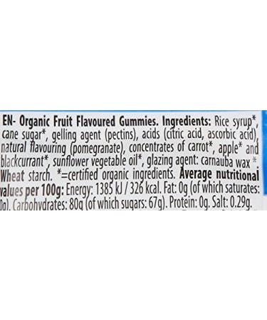  YumEarth YUMEARTH - Organic Vegan and Gluten-Free Pomegranate Bears - Soft Bear-Shaped Candies - Pomegranate Flavor - Classic & Timeless - 12 x 50g Bags - Buy Online on GoSupps.com
