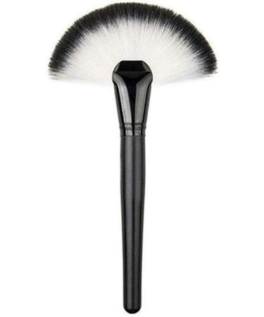 Large Fan Shape Makeup Brush - Powder Blush & Contour - Versatile Cosmetic Tool for All Skin Types - Buy Online on GoSupps.com