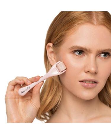 Buy Kitsch Micro Derma Facial Roller - Blush | Enhance Skin Radiance & Texture - Buy Online on GoSupps.com