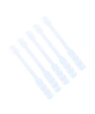 FRCOLOR 5 STK mask strap buckle ear cable extension buckle hook for ear belt adjustable mask bracket ear protection for masks headband clothes bar rope extension buckle tab