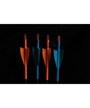 100 Pack Yellow TAC Vanes 2 Matrix Shield Cut Vanes for Archery Bowhunting - Buy Online on GoSupps.com