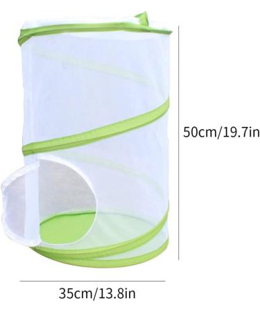 Insect Habitat Cage Insect Caterpillar House Net Insect Terrarium Mesh Cage with Zipper Protection L insect habitat cage - Buy Online on GoSupps.com