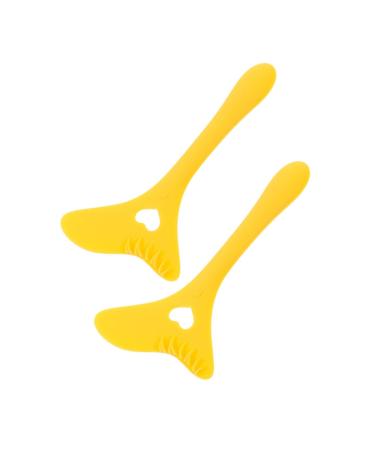 Housoutil Lower Eyeliner Stamp Tool 2 Pcs Eyelash Stamp Bottom Lash Stamp Tool for Makeup Lower Lash Stamp Tool Eyeliner Face 12.00X6.00X0.50CM