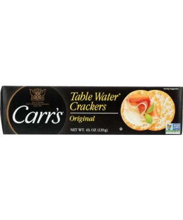 Carrs Table Water Crackers 4.25 OZ (Pack of 3)