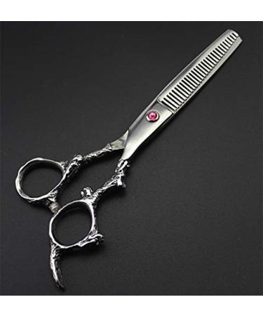 Hair Cutting Scissors 6 Inch Professional JP 440c Steel Silver Dragon Handle Hair Scissors Haircut Thinning Barber Hair Cutting Shears Hairdressing Scissors Set - Buy Online on GoSupps.com