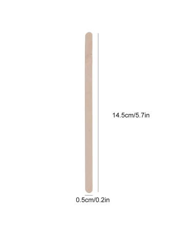 100pcs Wax Spatulas | Wooden Waxing Applicator Sticks for Hair Removal | Disposable Tools for Face Eyebrow & Body - Buy Online on GoSupps.com
