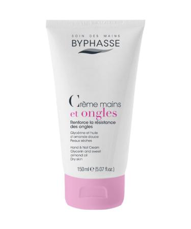 Byphasse - Byphasse Hand and Nail Cream Glycerine & Sweet Almond Oil 150ml - BTSW-147930