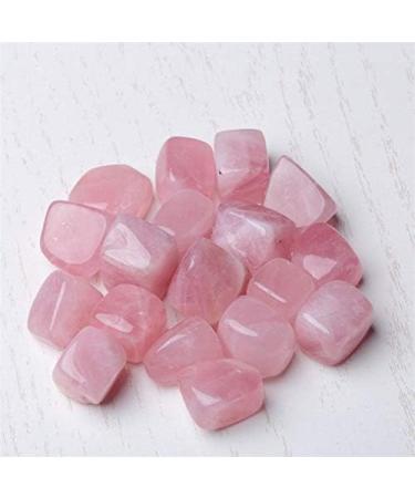100g Natural Pink Gemstone Crystal Bulk Cube Rose Quartz Tumbled Stone for Decoration Chakra Reiki Balancing - Buy Online on GoSupps.com