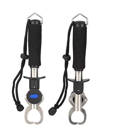 RiToEasysports 3 in 1 Fish Lip Grabber | Premium Fish Holder with Scale & Tape Measure | Essential Fishing Tackle & Accessories for Anglers - Buy Online on GoSupps.com