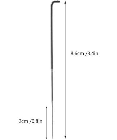 HEEPDD 100Pcs Needle Felting Tools Kit - Handcraft Embroidery Wool Poked Needles Set for DIY Sewing Handmade (M) Medium - Buy Online on GoSupps.com