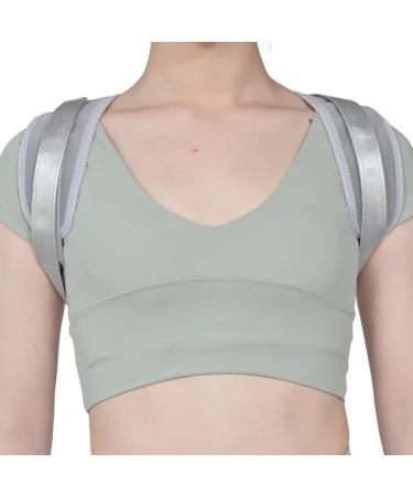 New Adjustable Shoulder Support with Breathable Mesh (Gray) - Buy Online on GoSupps.com