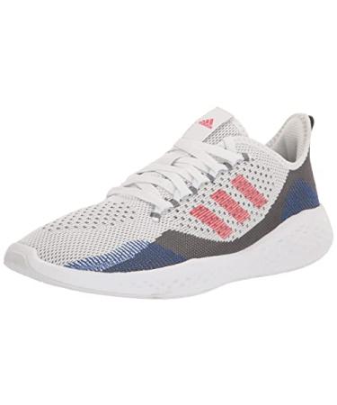 adidas Men's Fluidflow 2.0 Running Shoe 10.5 Ftwr White/Vivid Red/Grey Five
