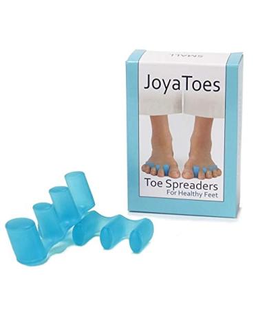 Joy-a-Toes Toe Spreaders  Toe Stretcher & Toe Spacers. ToePal For Yoga. Instant Relief for Toes  Bunion Relief  Hammer Toes  1 pair - Large Navy Blue