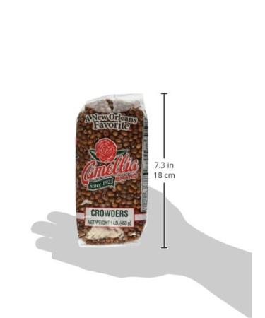 Camellia Brand Dry Crowder Peas - 1 lb | High Quality Southern Peas - Buy Online on GoSupps.com