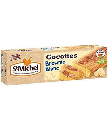 St Michel Cocottes White Chocolate Brownie 240g (pack of 3)