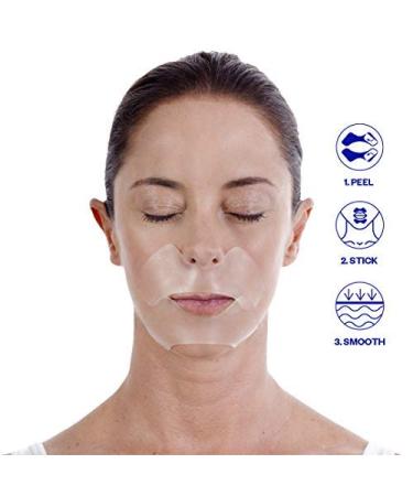 Wrinkles Schminkles Mouth & Lip Wrinkle Patch 2-Pack - Silicone Smoothing Pads for Lip Wrinkle Prevention - Hypoallergenic & Reusable - 1 Pair - Buy Online on GoSupps.com