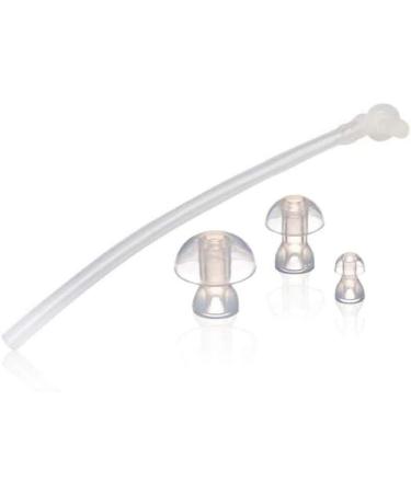 JIAHAO 1 Tubes + 3 Ear Plugs 8/11/13mm Hearing Aids Accessories Earpiece 1 Set Hearing Aid Earplug Eartips with Sound Tube - Buy Online on GoSupps.com