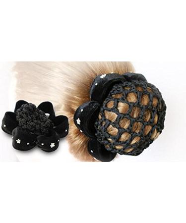 Buy Black Dotted Hair Net for Ballet & Dance Buns | 1 Piece - Perfect for Performance - Buy Online on GoSupps.com