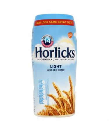 Horlicks The Malted Milk Drink Light 500g (6 Bottles)