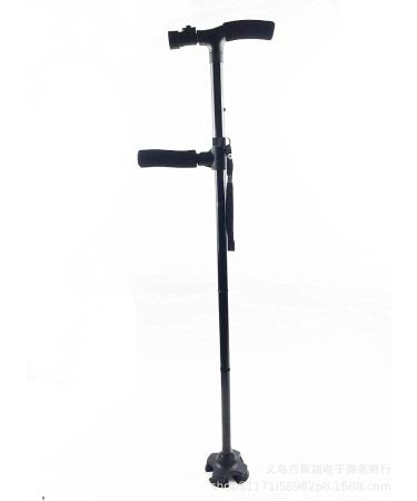 2Pcs 22mm Rubber Anti-Slid Crutch Ferrule Rubber End Cane Replacement Tip Cover Pad for Elder Patients Family Bathing in Sunlight