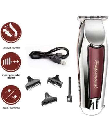ZiaWorld Hair Clippers for Men Beard Trimmer Cordless Barber Trimmer Kit Waterproof Adjustable Speeds Grooming Kit USB Rechargeable Powerful Motor Low Noise Long Battery Life Waterproof - Buy Online on GoSupps.com