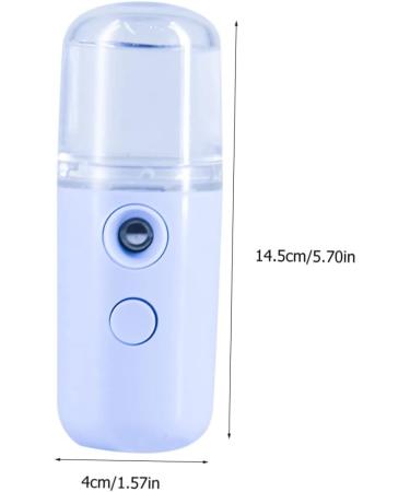 FOMIYES 1pc Portable Humidifier Mini Humidifier Diffuser for Essential Beauty Sprayer Miss Usb Fan 14.5X4CM Blue - Buy Online on GoSupps.com