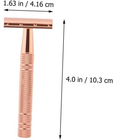 Minkissy Facial Razor for Women | Double-Sided Manual Shaving Blade for Facial & Body Hair Removal - Buy Online on GoSupps.com