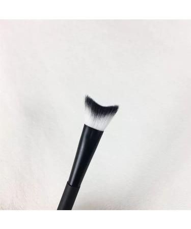 Fluffy Curved Spool Eyelash Extension Cleanser Brush - Gentle Lash Shampoo Brush - Buy Online on GoSupps.com