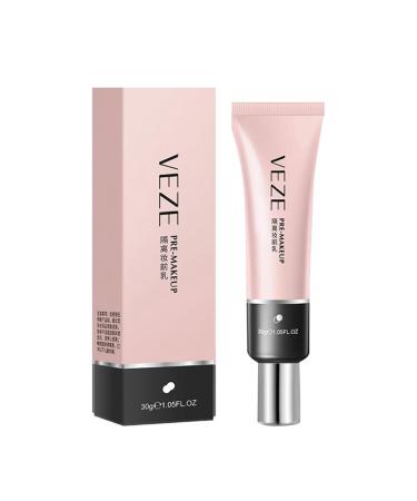 Teekos VEZE Foundation Breathable Lightweight Natural Cosmetic Concealer Pre-Makeup Primer Pore Eraser