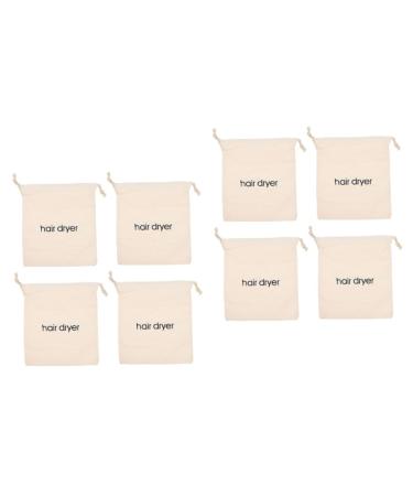 Beavorty 8 Pcs Hair Dryer Storage Bag Makeup Bag for Travel Hair Bag Hair Dryer Travel Bag Cloth Bag Outdoor