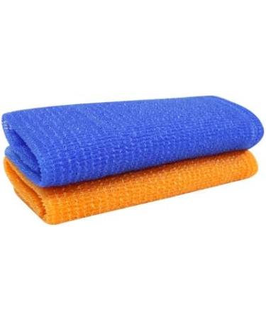 SONGWOL King Bubble 66 Korean Body Exfoliating Shower Nylon Bath Wash Cloth Towel - Orange - Buy Online on GoSupps.com