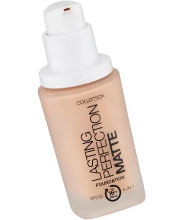 Collection Cosmetics Lasting Perfection Matte Foundation 27ml Biscuit - Full Coverage - Buy Online on GoSupps.com