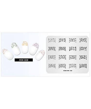 Alexnailart Nail Art Stamping Image Plate - Leaf & Flower Templates for Manicure | International Shipping Available - Buy Online on GoSupps.com