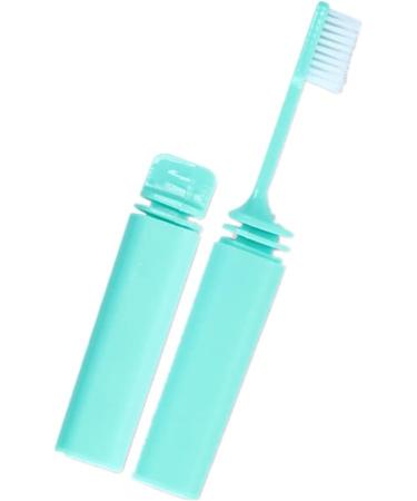 Portable Bamboo Coal Toothbrush - Eco-Friendly Foldable Travel Toothbrush for Outdoor Adventures - Bulk Black Options Available - Buy Online on GoSupps.com