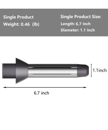 Updated Anti-Falling Hair Curler - Compatible with HD01 HD02 HD03 HD04 HD07 HD08 | Perfect for Hair Dryers | International Shipping Available - Buy Online on GoSupps.com