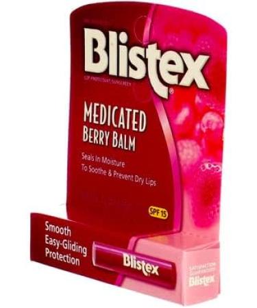 Buy Blistex Berry Medicated Lip Balm 0.15 oz - Nourishing Relief for Dry Lips | International Shipping Available - Buy Online on GoSupps.com