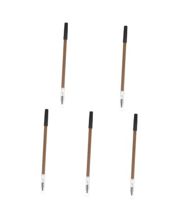 Didiseaon 5pcs Eyebrow Pencil Eyebrow Pen Women Brow Pencil Brow Pencil for Makeup Wooden Miss