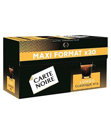 Epicerie sucr e Black Card - Classic Lungo Espresso Type Nespresso 168G - Pack of 3 - Special Offer