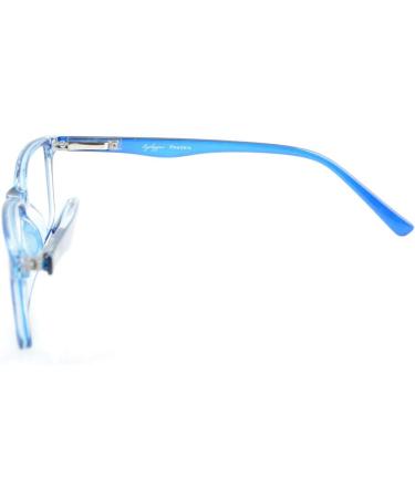 Eyekepper Stylish Readers - Quality Spring Hinges Reading Glasses +2.00 - Blue Color - International Shipping Available - Buy Online on GoSupps.com