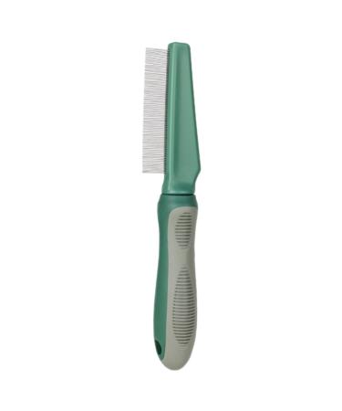 Peigne Pour Animaux De Compagnie Manche Ergonomique Pour Le Toilettage - Peigne D m lant Dents Fines Plastique Et M tal Pour liminer Les Poils Morts