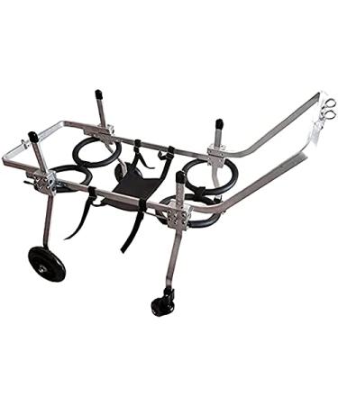 Dog Wheelchair for Back Legs Adjustable Hip Support Harness for Canine Aid Arthritis for Small Medium Large Dogs Rehab Poor Stability Dogs Walking Cart Wheel Chair S (S) ()