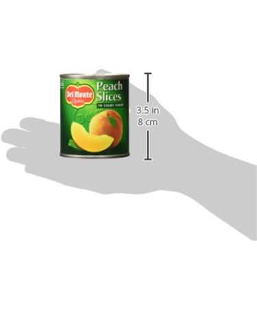 Del Monte Peach slices in light syrup 227g - Buy Online on GoSupps.com