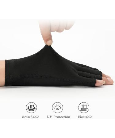 CURELIX Anti UV Gloves for Gel Nail Lamp - Professional UV Protection for Manicures - Buy Online on GoSupps.com
