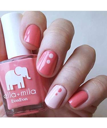 ella+mila Sweet Tooth Nail Polish - BonBon Collection - Long-Lasting & Chip Resistant (0.45 fl oz) - Buy Online on GoSupps.com