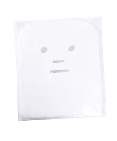 Mipcase Compresses Jetables Visage 100 Pcs Pr d coup es en Coton Masque Facial en Tissu Usage Unique Fines et Respirantes pour Soin Esth tique en Salon de Beaut Masque Visage Diy