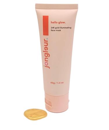 24k Nano Gold Anti Aging Peel Off Face Mask - Premium Skincare Set for Blackhead Removal and Deep Cleansing - Peel Off Face Mask Skincare by Jongleur 1