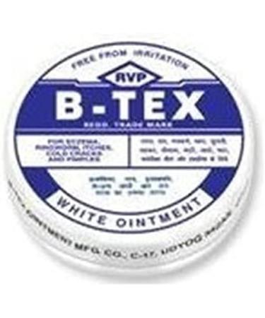 B-Tex White Ointment Indian Skin Ointment (2 Pack) - Fast-Acting Relief for Skin Irritations - Buy Online on GoSupps.com